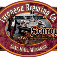 Tyranena Scurvy IPA label