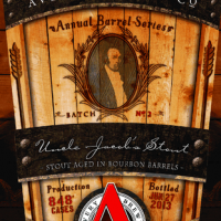 Avery Uncle Jacob's Stout aged in Bourbon Barrels 2013