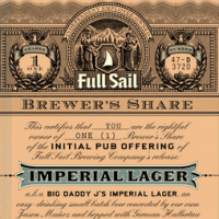 Full Sail Big Daddy J's Imperial Lager