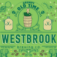 Westbrook Grumpy Old Time Apple Brandy Barrel Aged Belgian Dark Ale