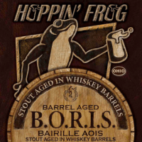 Hoppin' Frog Barrel-Aged B.O.R.I.S. Barille Aois Whiskey Barrel Aged Imperial Stout