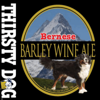 Thirsty Dog Bernese Barley Wine label