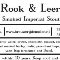 De Molen Rook and Leer Smoked Imperial Stout