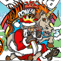 Pipeworks Santa vs. Unicorn American Barleywine