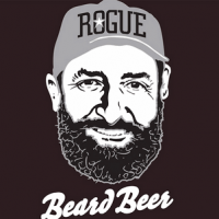 rogue beard beer label