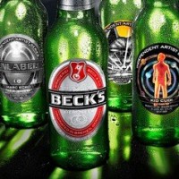 BECK'S BEER LABELS