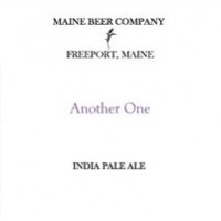 maine another one ipa label