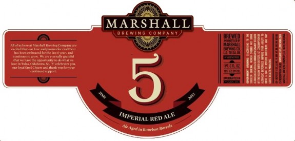 marshall 5 imperial red