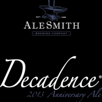 AleSmith Decadence Anniversary German Doppelbock Lager