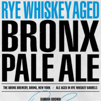 Rye Whiskey Aged Bronx Pale Ale