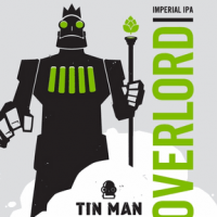 Tin Man Overlord Imperial IPA label
