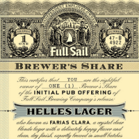 farias clara helles lager label