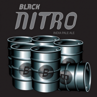 Amager Black Nitro IPA label