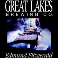 Great Lakes Edmund Fitzgerald label