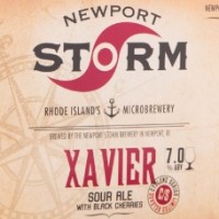 Newport Storm Xavier Sour Ale label