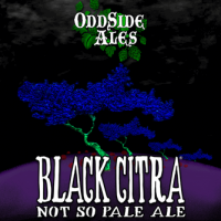 Odd Side Black Citra Not So Pale Ale label