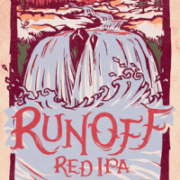 Odell Runoff Red IPA label