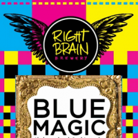 Right Brain Blue Magic Ale