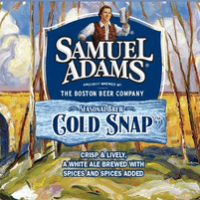 Samuel Adams Cold Snap White Ale label