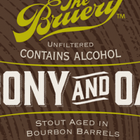 The Bruery Ebony Oak label