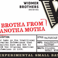 Widmer Brothers Brotha From Anotha Motha Bavarian Hefeweizen