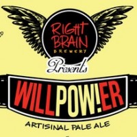 Right Brain Will Pow!er Artisanal Pale Ale