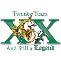 legend brewing xx anniversary logo