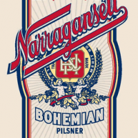 narragansett bohemian pilsner label
