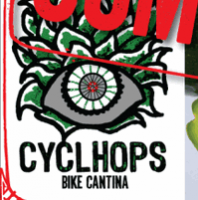 Cyclhops Bike Cantina bar
