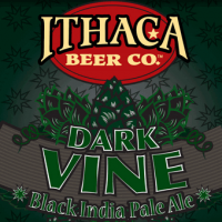 Ithaca Dark Vine Black IPA label