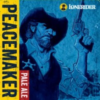 Lonerider Peacemaker Pale Ale label