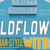 Natty Greene's Wildflower Belgian Witbier label