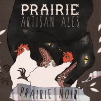 Prairie Noir beer label