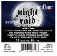 Mad Viking Night Raid Imperial Stout
