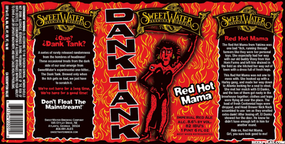 SweetWater Red Hot Mama Imperial Red Ale