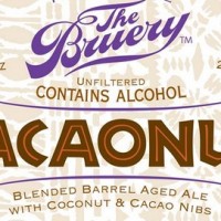 The Bruery Cacaonut label