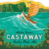 Kona Castaway IPA label