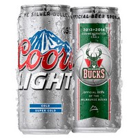 Coors Light Milwaukee Bucks can