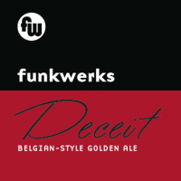 Funkwerks Deceit Belgian Golden Ale label