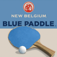 New Belgium Blue Paddle Pilsener label