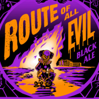 Two Roads Route of All Evil Black Ale