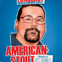 Samuel Adams American Stout label