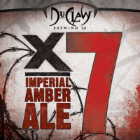 DuClaw X7 Imperial Amber Ale label