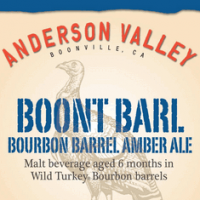 Anderson Valley Boont Barl Bourbon Barrel Amber Ale
