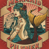 Coney Island Mermaid Pilsner label