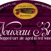Cigar City Nouveau Bruin Dry-Hopped Tart Ale Aged in Red Wine Barrels