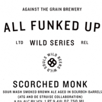 Against the Grain Scorched Monk Bourbon Barrel Aged Smoked Brown Ale