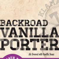 Klamath Basin Backroad Vanilla Porter