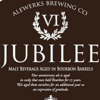 Alewerks Jubille VI Bourbon Barrel Aged Ale