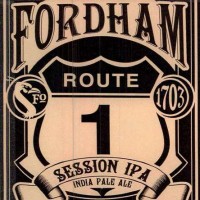 Fordham Route 1 Session IPA label